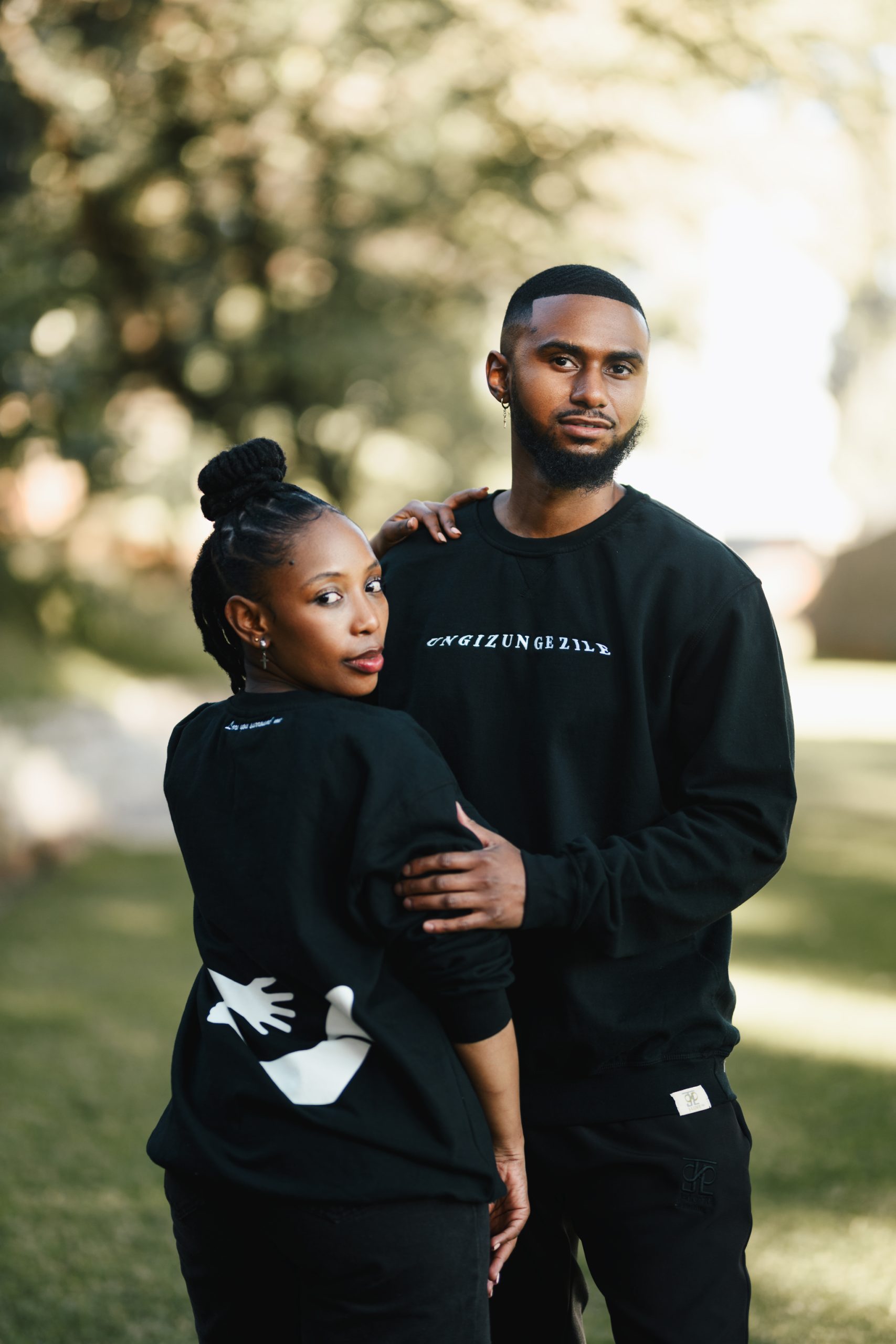 Black couple hoodies online